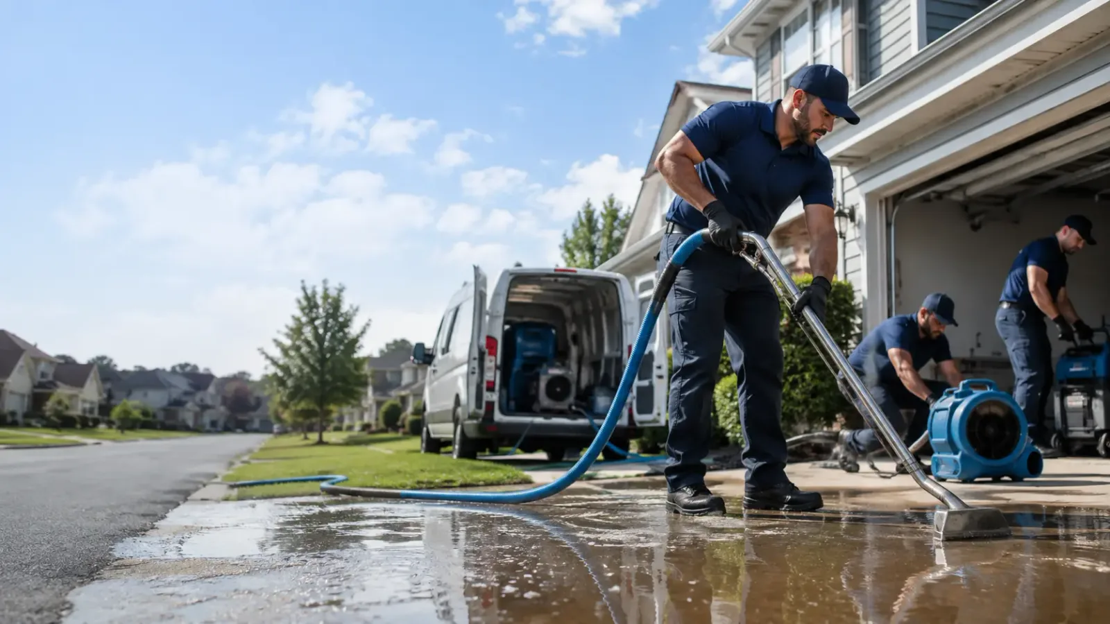 Flood Damage Restoration in Prudenville, MI